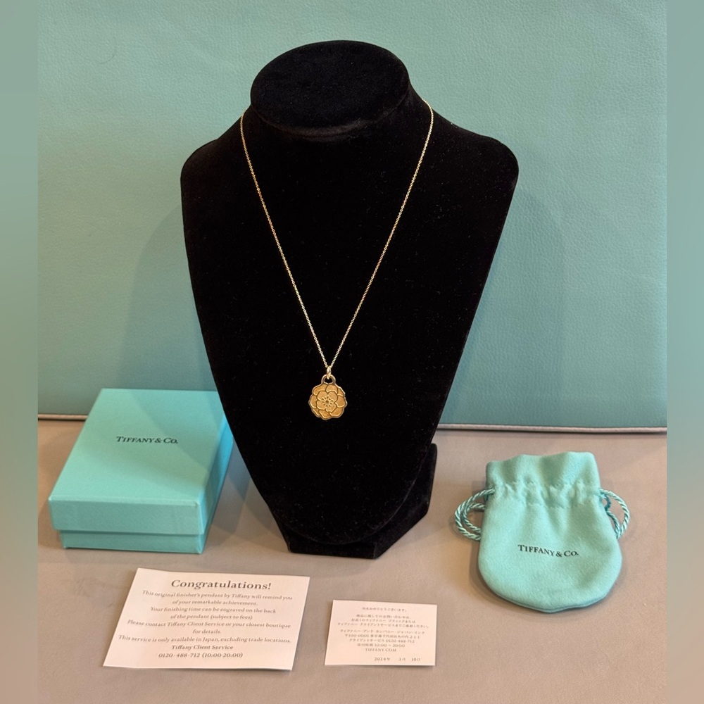 Tiffany & Co. Gold “Go Women 2024” Pendant Necklace